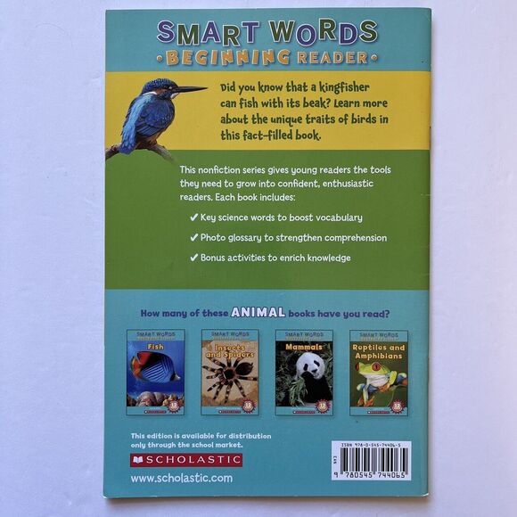 Set of 5 Smart Words Beginning Reader Childrens Books Nature Paperback - Picture 13 of 16